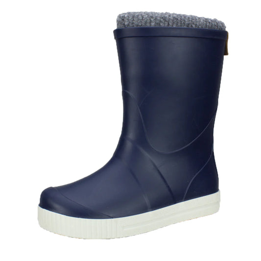 Term Navy Wellies With Socks