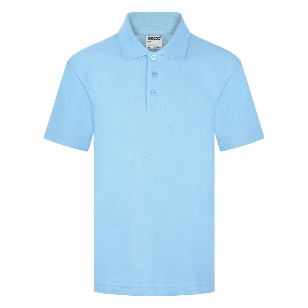 Radwinter C of E Primary School Sky Blue Polo Shirt