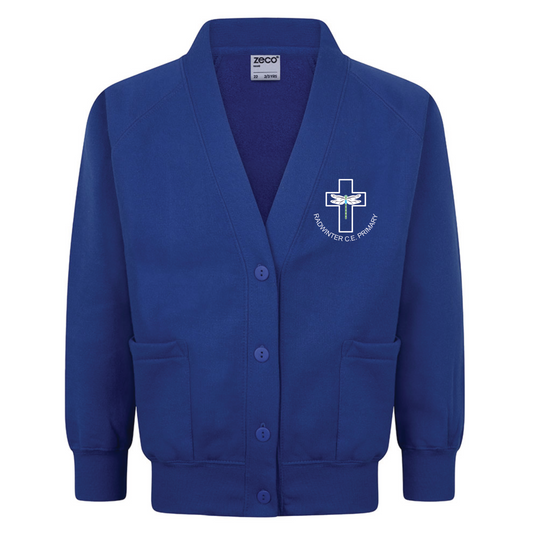 Radwinter C of E Primary School Embroidered Cardigan