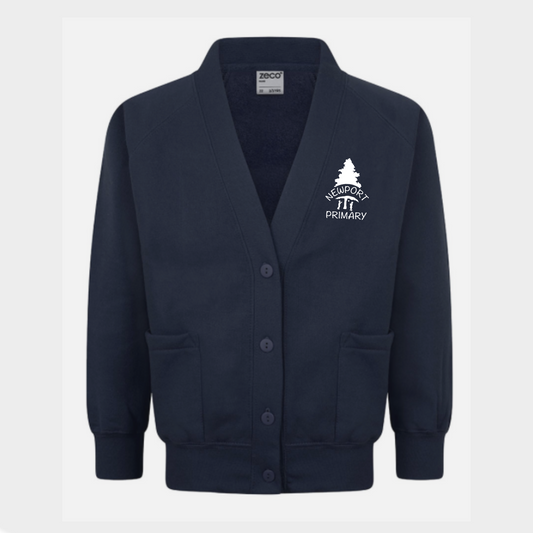 Newport Primary Navy  Cardigan